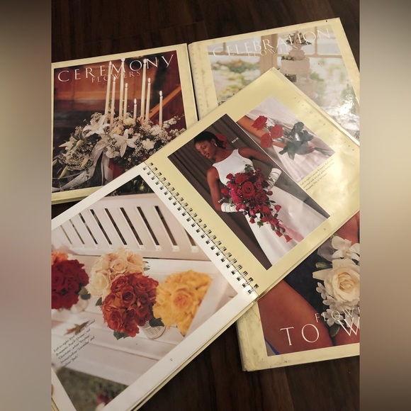 Flower Deco style books | Flower design books 4 type Set - Picture 3 of 3